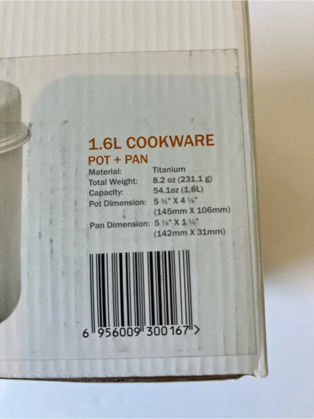 NEW TOAKS TITANIUM 1600ml POT W/ PAN & MESH STORAGE BAG-CAMPING/BACKPACKING-NIB - Picture 4 of 10